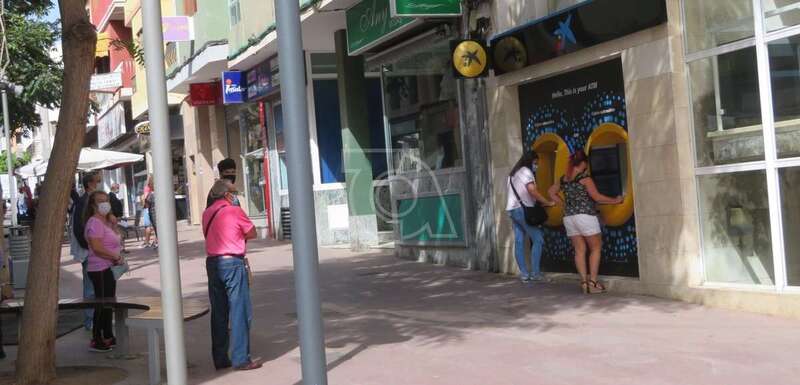Zona comercial de Los Llanos de Telde/TA.
